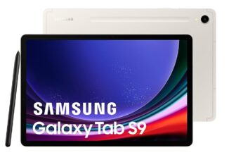 Samsung Galaxy Tab S9 Tablette Android, 11" 128Go de Stockage, Lecteur MicroSD, Wifi, S Pen Inclus, Crème, Exclusivité Amazon Version FR, beige