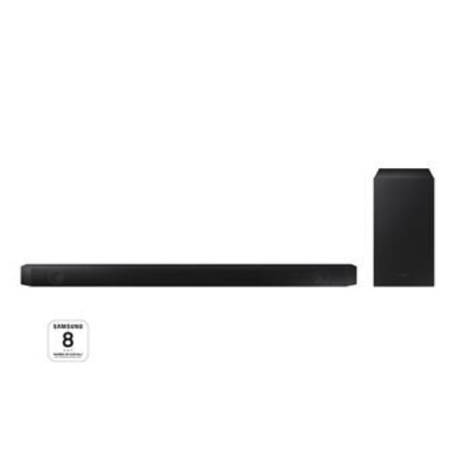 SAMSUNG Barre de Son HW-Q60B – Dolby Atmos 3.1, Q-Symphony, Subwoofer sans Fil Inclus, Son Intelligent Lite et Tap Sound