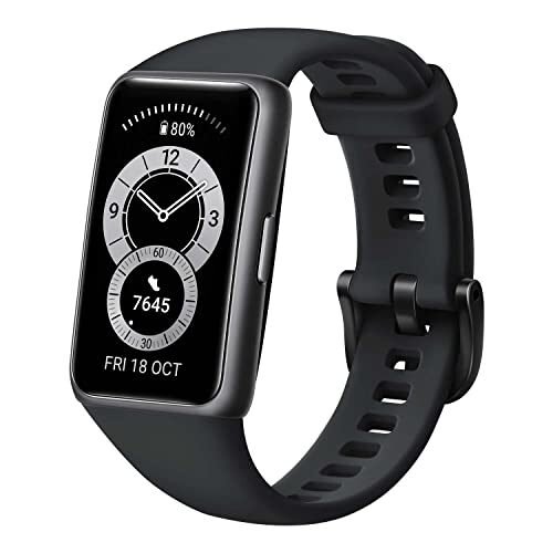 Bracelet connecté Band 6 Tracker de fitness Noir HUAWEI
