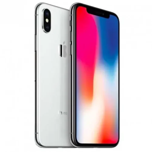 Apple iPhone X – 256 Go – Argent (Désimlocké)